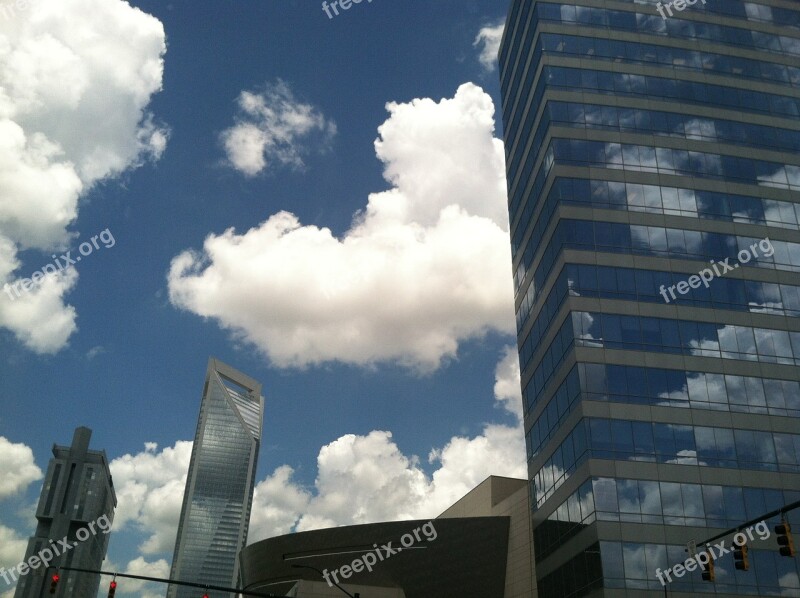 Charlotte Sky City Downtown Urban Landscape