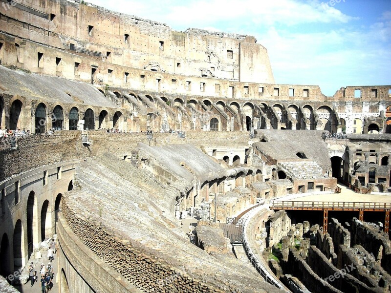 Coliseum Colosseum Italy Rome Historic