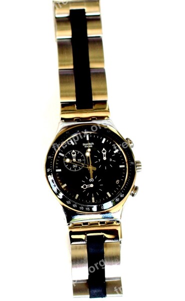 Time Wrist Watch Men's Swatch Swiss Made