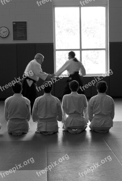 Aikido Martial Arts Self-defense Learning Seminar