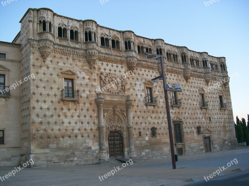 Infantado Palace Guadalajara Architecture Free Photos