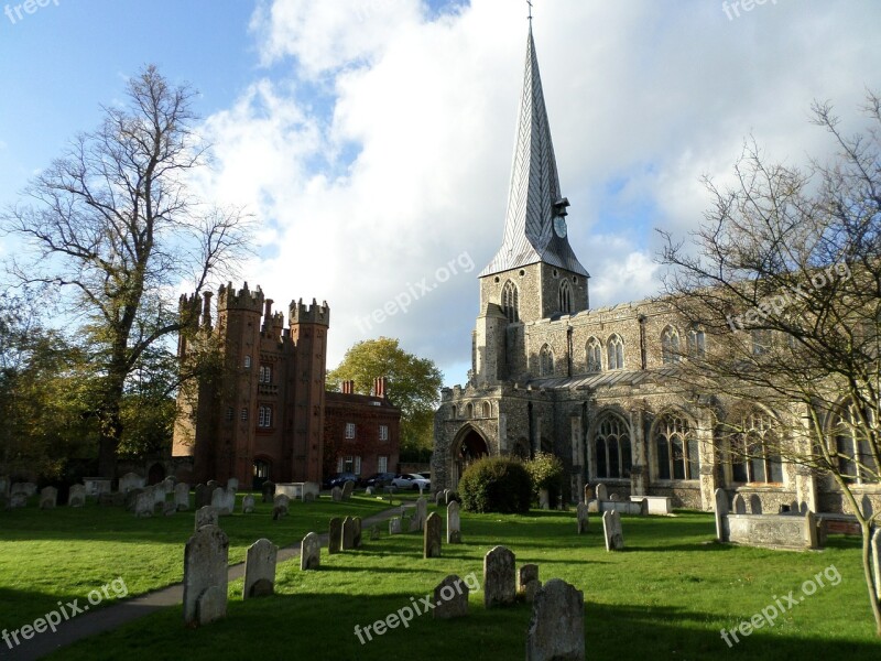 St Marys Church Deanery Tower Hadleigh Suffolk Church