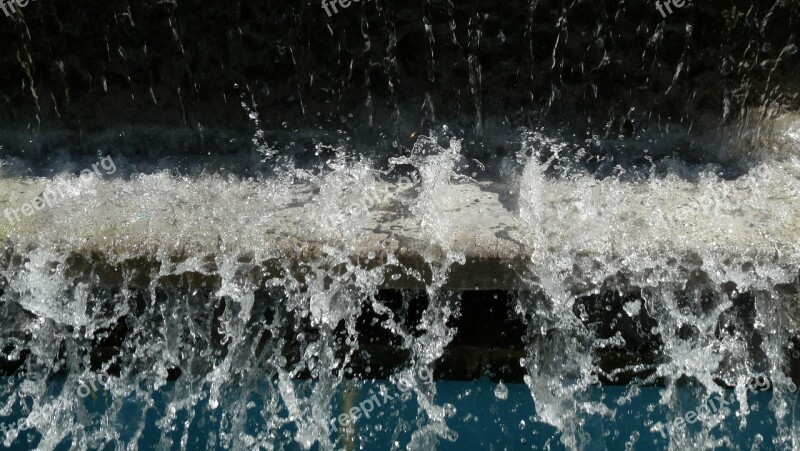 Water Water Fountain Drip Water Feature Free Photos