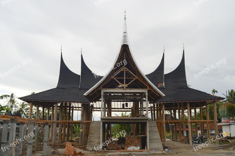 Minangkabau Indonesia Architecture Culture Asian