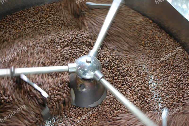 Coffee Roasting Bean Grilled Free Photos