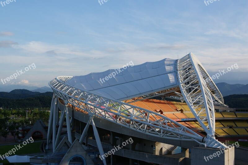 Stadium Republic Of Korea Daegu Football Architecture