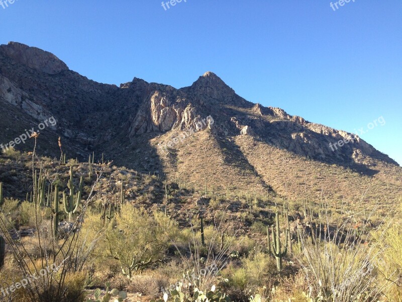 Desert Mountain Arizona Free Photos