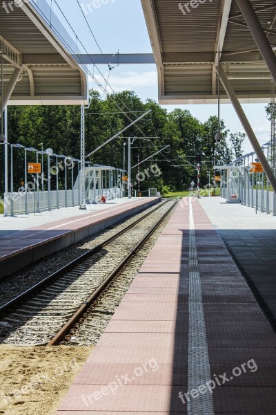 An Train Tracks Airport Lublin