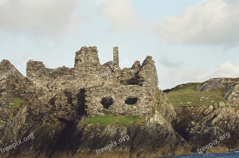 Inisboffin Crowmwell's Fort Galway Ruins Castle