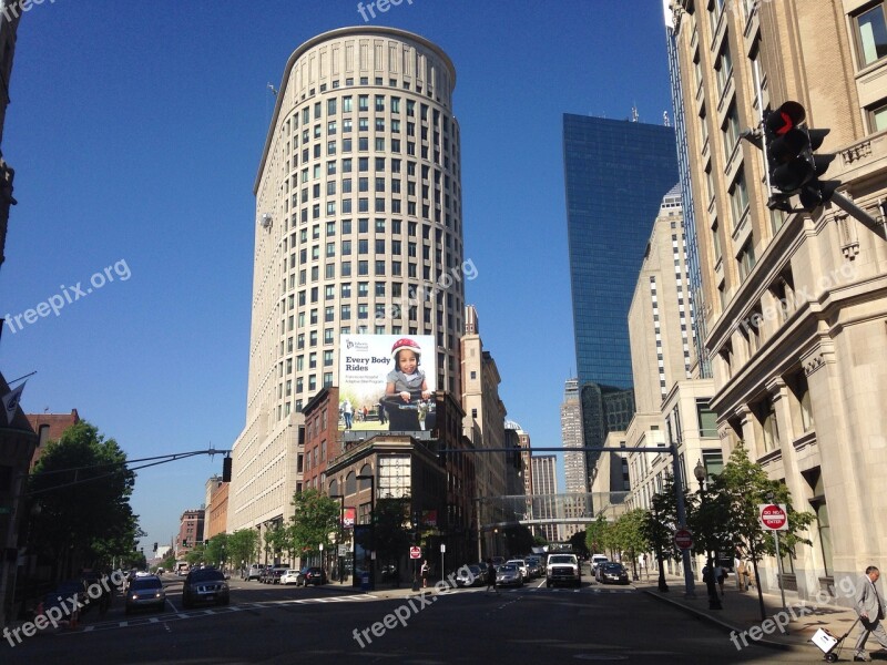 Building Boston Buildings Downtown Beautiful