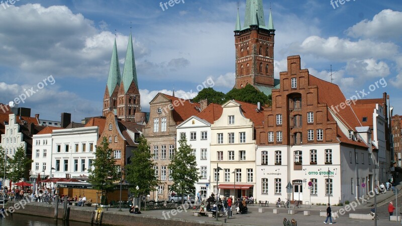 Lübeck Obertrave Historically Free Photos