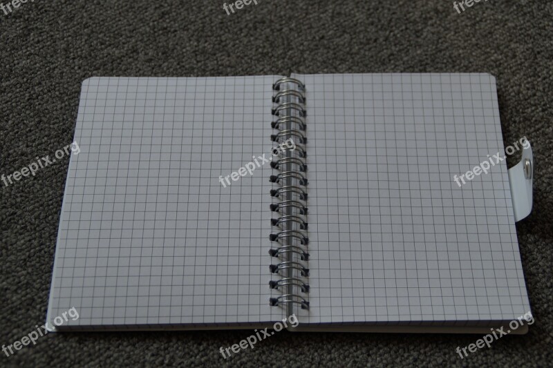 Notebook Note Notes Diary Bindung