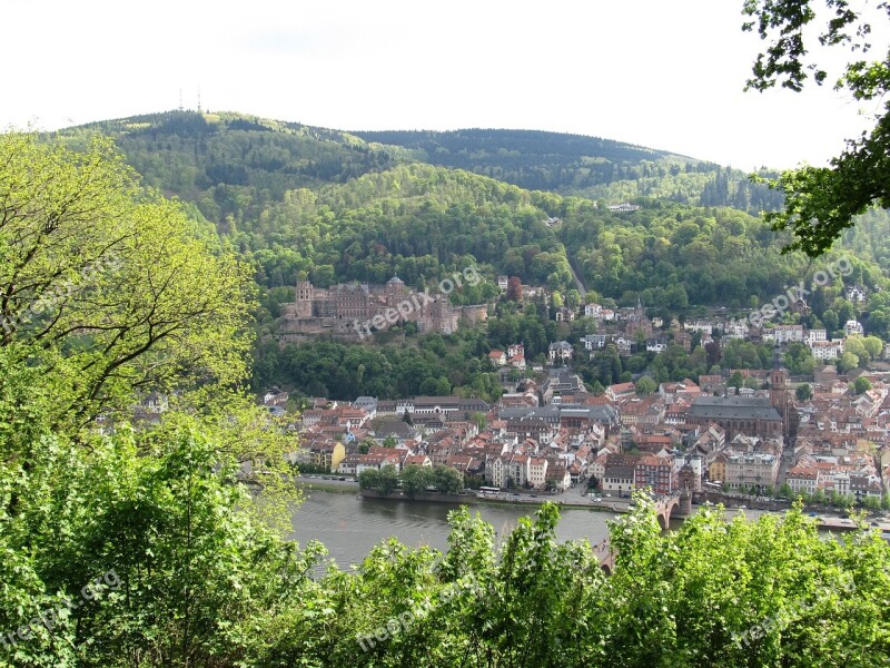 Heidelberg Castle Heidelberger Schloss Neckar Baden Württemberg