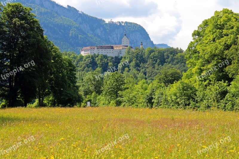 Castle Aschau Hohenaschau Height Burg Bavaria