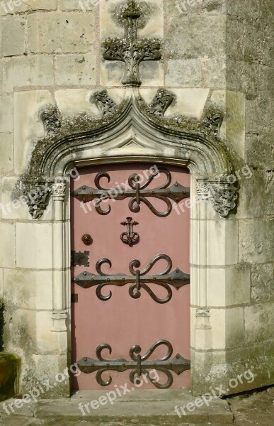 Door Iron Castle Pierre Forged