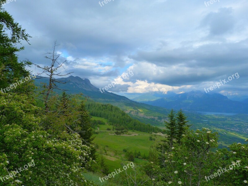 Landscape Nature Mountain Alps Hautes Alpes