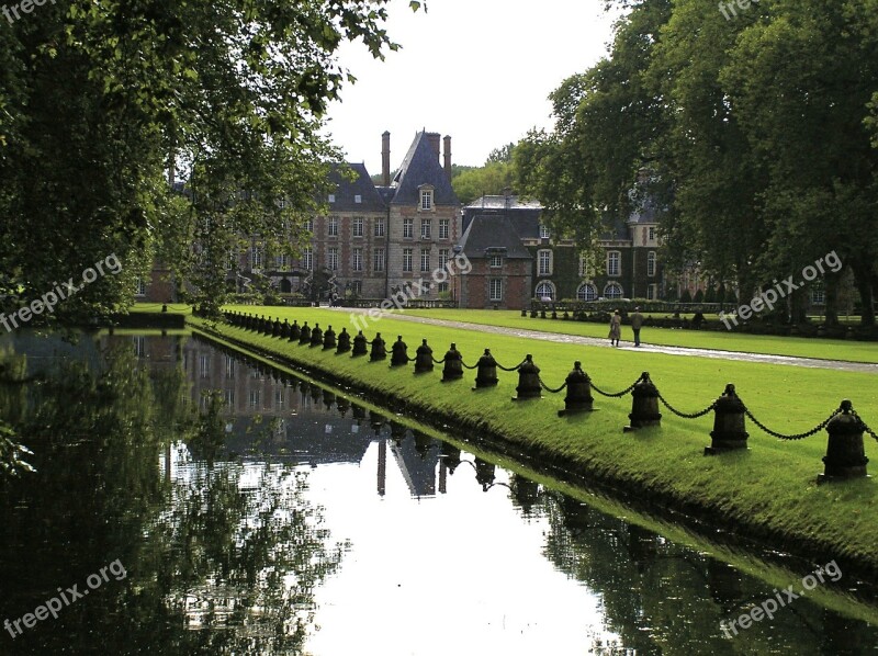 France Castle Places Of Interest Schlossgarten Architecture