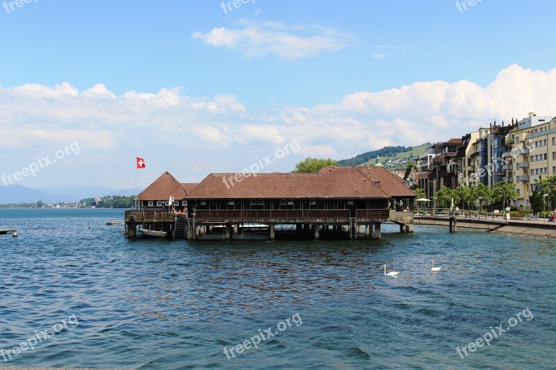 Bathhouse Bath House Wood Historically Landmark