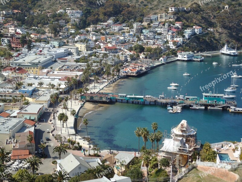 Catalina California Bay Free Photos