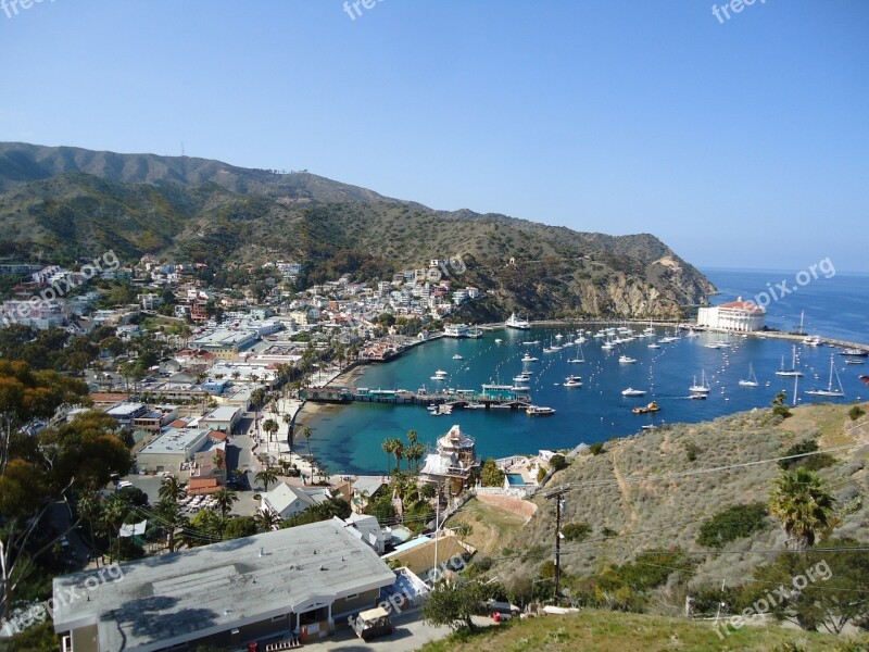 Catalina California Bay Free Photos