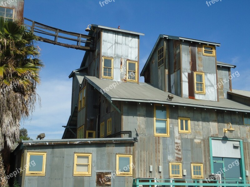 Factory Bean Factory Historic California Free Photos