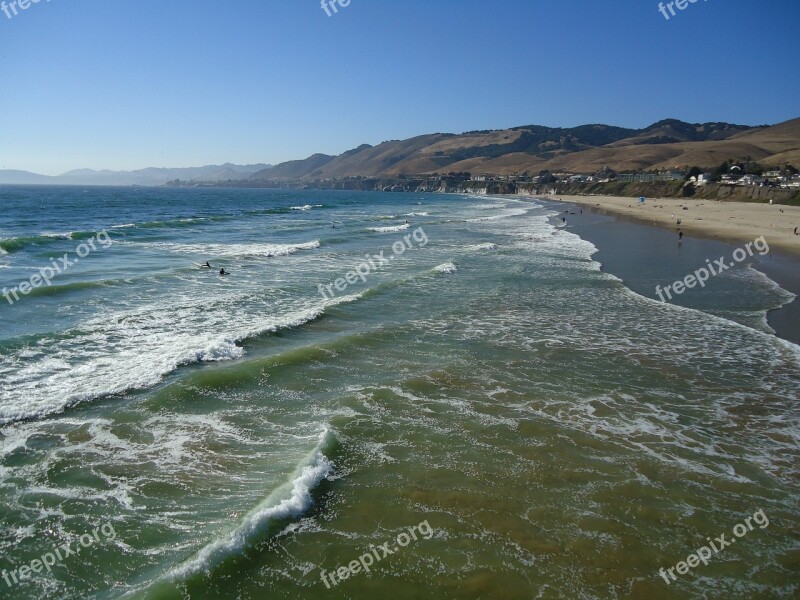 Pismo Pier California Free Photos