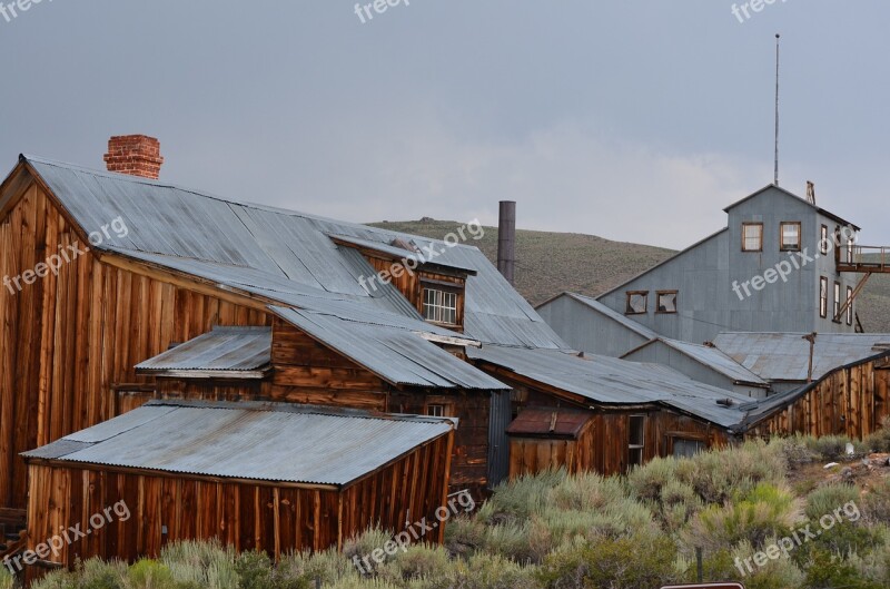 Ghost Town Bodie Rustic Historic Mine