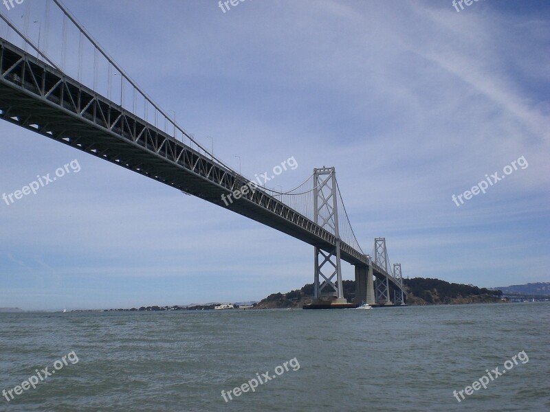 Bay Bridge San Francisco Bay California Free Photos