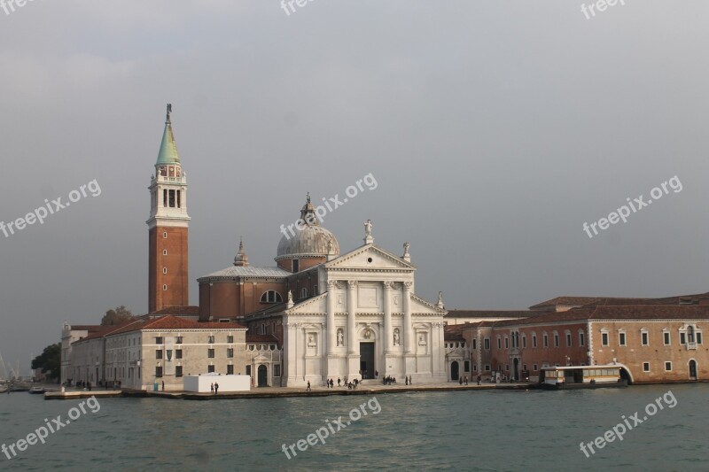 Venice Channels Grey Giudecca Free Photos