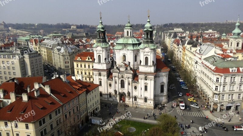 Prague Spring Tower Hour S Church