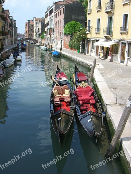 Venice Spring Sewer Ship Free Photos