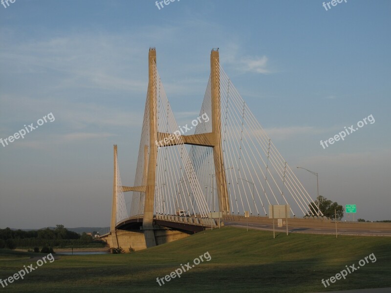 Bridge Cape Girardeau Missouri Free Photos