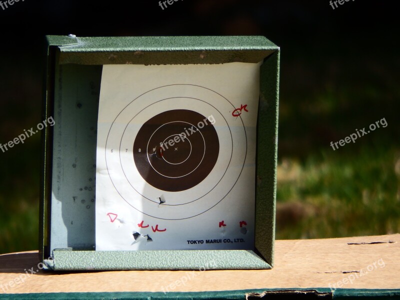 Poor Aim Firing Target Paper