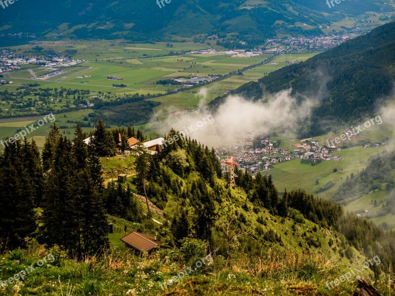 Corn Kogel Austria Kaprun Alm Clouds Nature