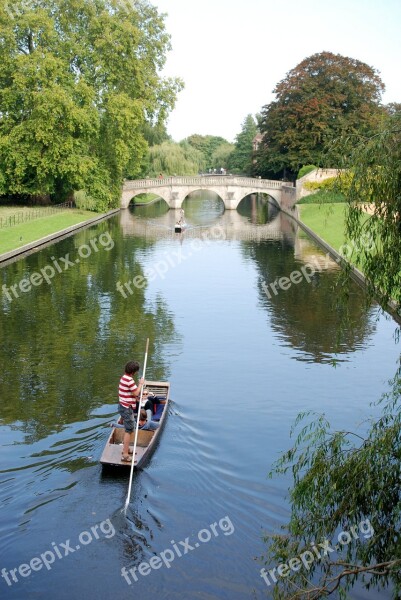 Punt Cambridge River Boat Punting