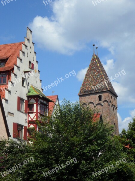 City Cityscape Ulm View Metzgerturm