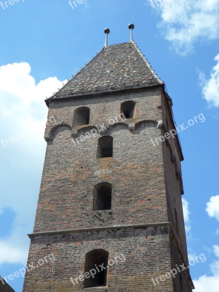 Metzgerturm Tower Building Ulm Sky