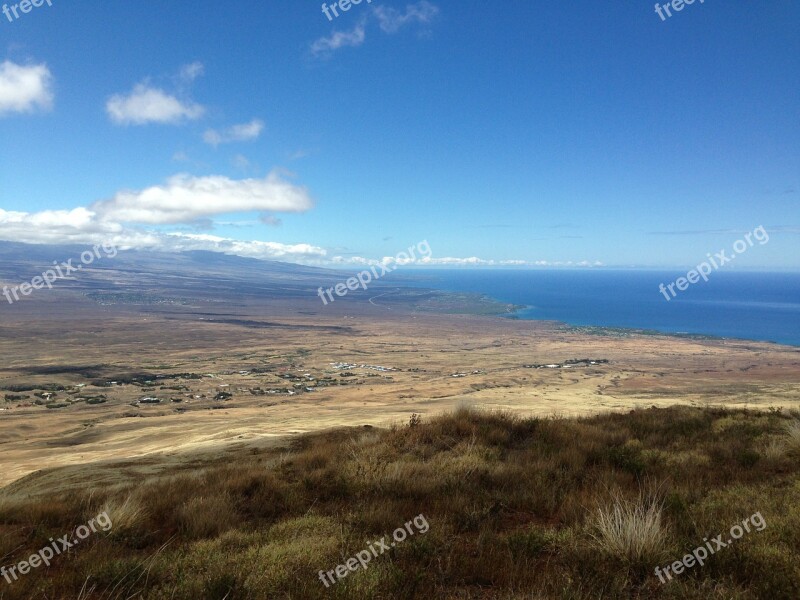 West Hawaii Coastline Hawaii Island Ocean Island