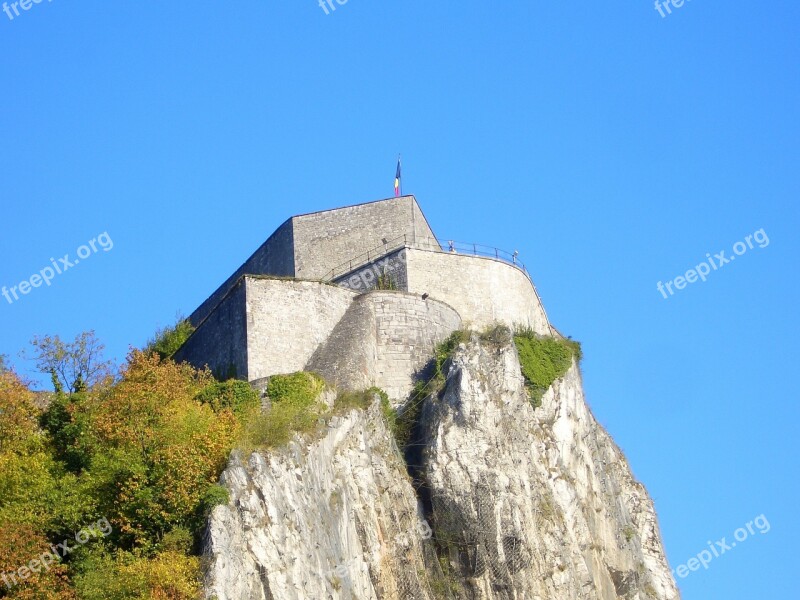 Dinant Fortress Belgium Rock Old