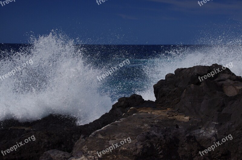 Water Sea Surf Spray Coast