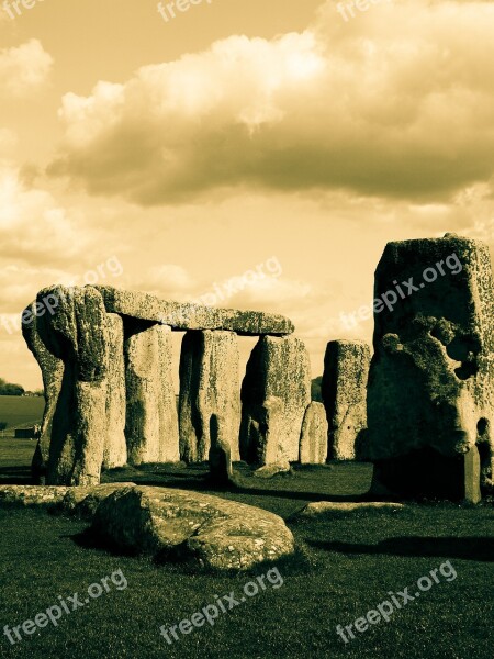 Stonehenge Monument Heritage Salisbury Tourist