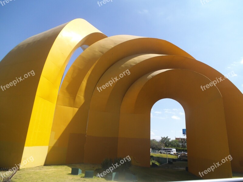 Arches City Monuments Architecture Sculptures Guadalajara