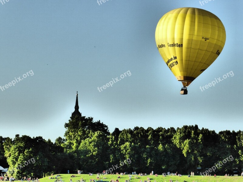 Captive Balloon Hot Air Balloon Air Sports Balloon Balloon Launch