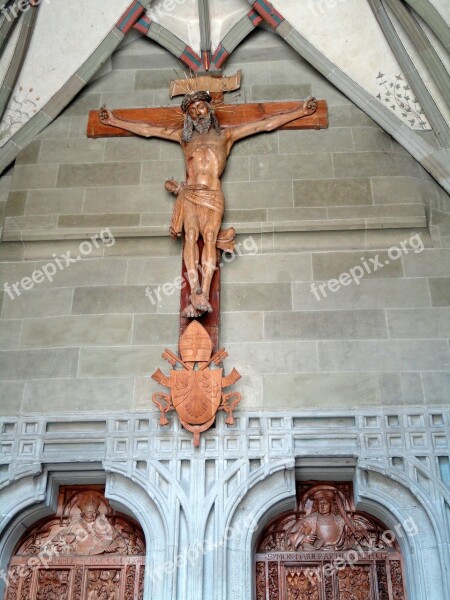 Crucifix Jesus Christ Constance Church Cross