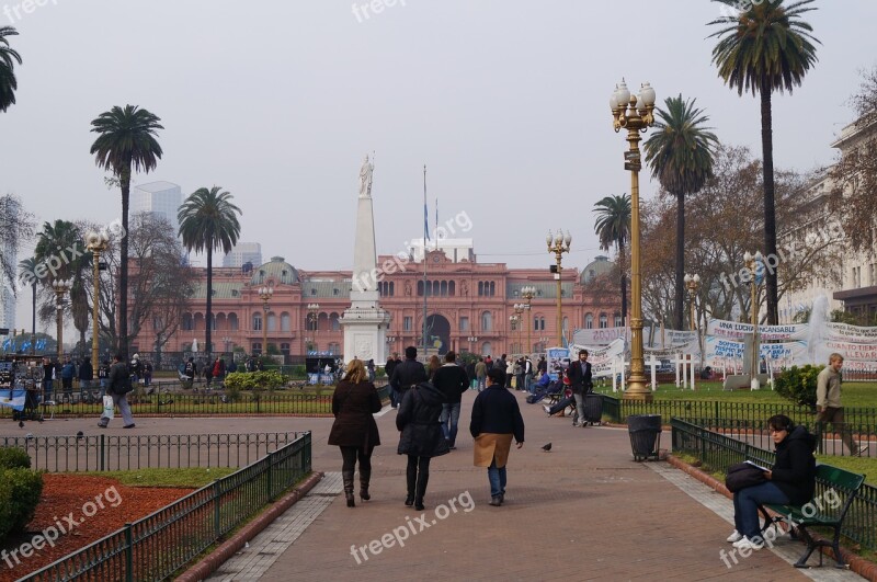 Buenos Aires Argentina Casa Rosada Free Photos