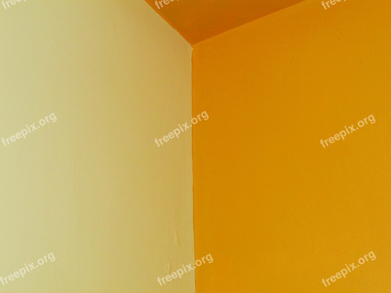 Edge Room Color Combination Wall Yellow