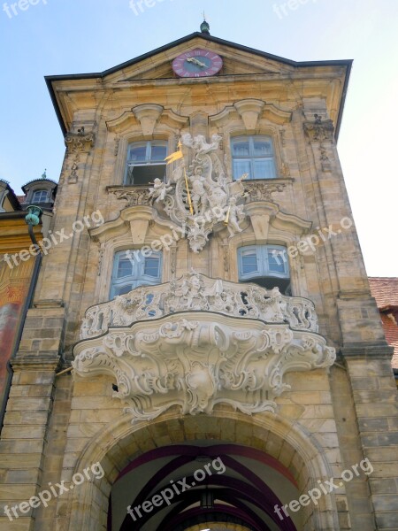 Town Hall Bamberg Old Building World Heritage