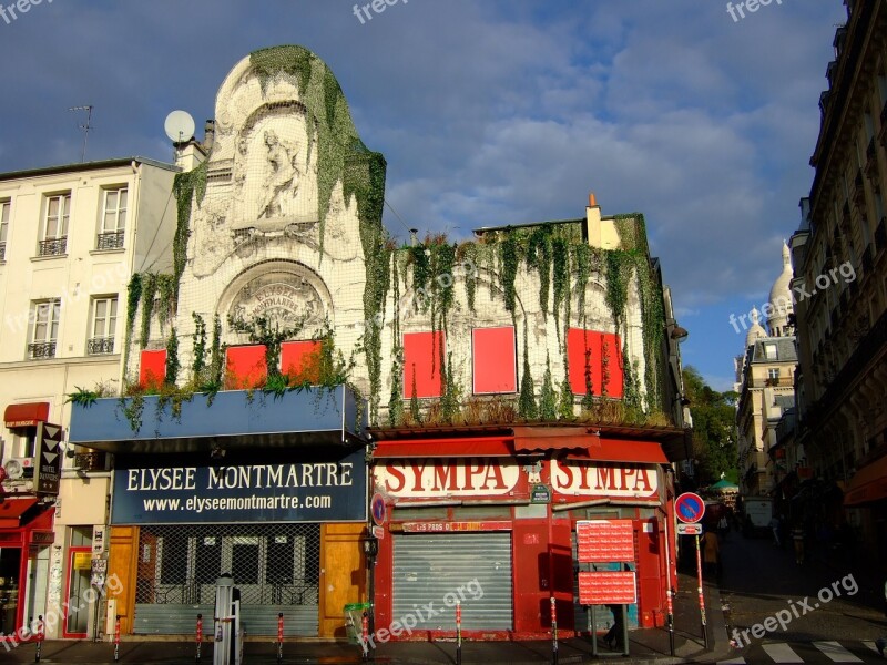 Montmartre Paris France Free Photos