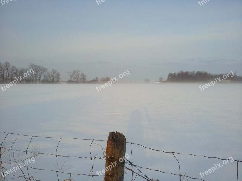 Winter Ottawa Foggy Winter Day Free Photos