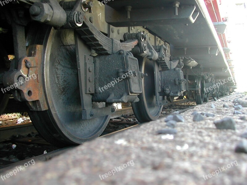 Train Railway Steel Travel Free Photos